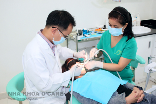Trám răng sâu tại nha khoa OCARE