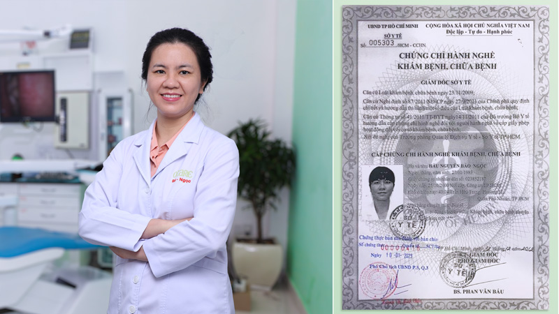 BS Hầu Nguyên Bảo Ngọc - CCHN