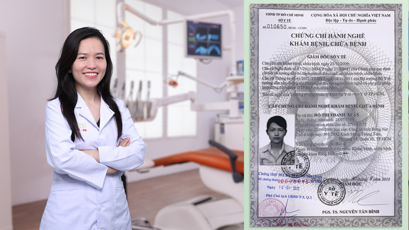 BS Hồ Thị Thanh Xuân CCHN