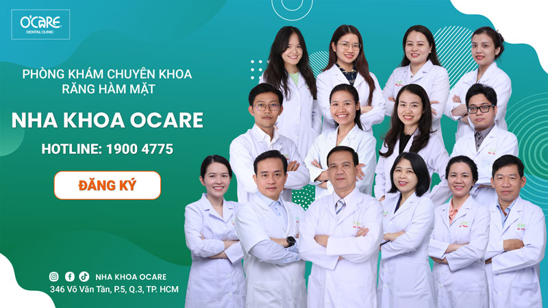 đăng ký khám răng nha khoa ocare