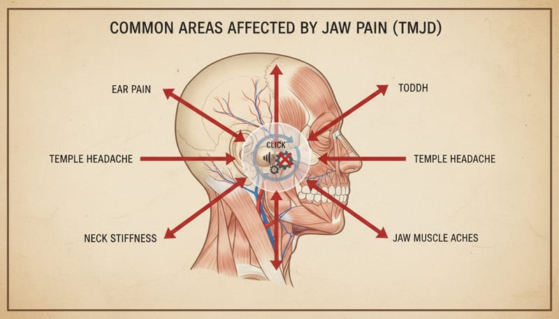điều trị đau quai hàm