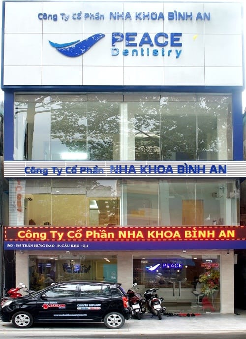 nha khoa Peace Dentistry- top địa chỉ cấy ghép implant uy tín