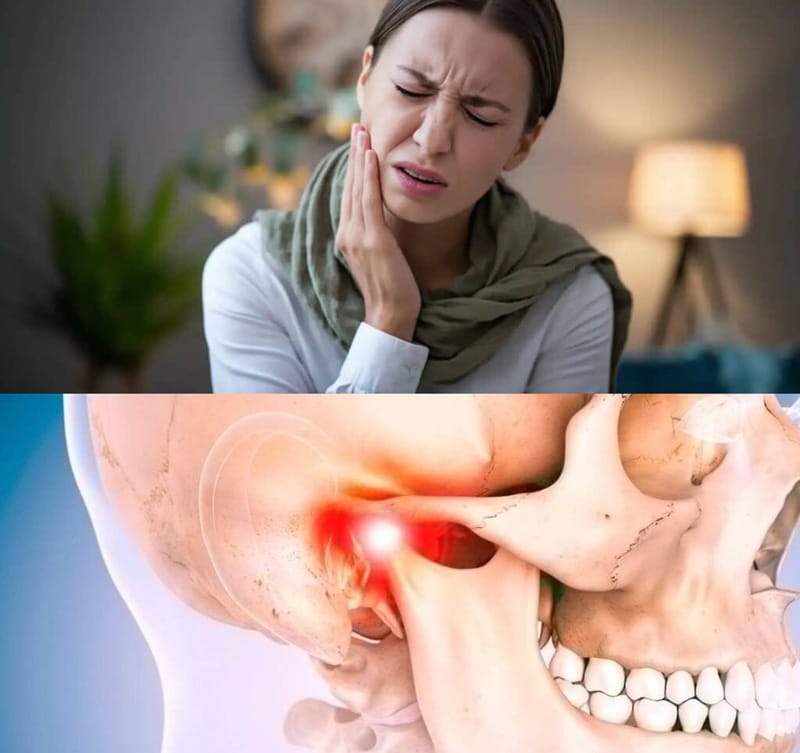 đau quai hàm do viêm khớp thái dương hàm