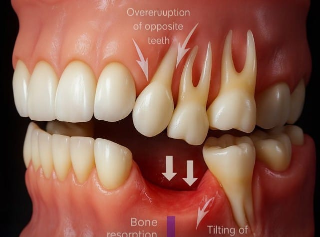 mất răng số 6 a