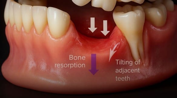 mất răng số 6 a