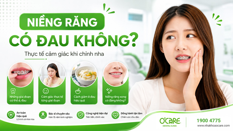 niềng răng có đau không 1